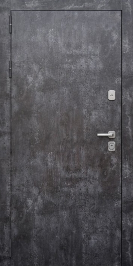 Стальная дверь с отделкой панелями МДФ «текстура камня»