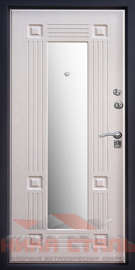 Входная дверь с зеркалом внутри Входная дверь с зеркалом внутри
